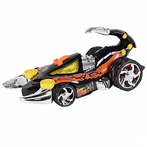 Электромеханическая машинка Hot Wheels со светом и звуком – Скорпион, серая, 23 см (Toy State, HW90513) Электромеханическая машинка Hot Wheels со светом и звуком – Скорпион, серая, 23 см (Toy State, HW90513)